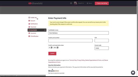 Enter New Payment Information